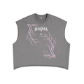 V.2 Striking Light - French Terry Boxy Tank Top