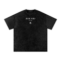 V.1 Knowing Light - Snow Washed Oversized Cotton T-Shirt