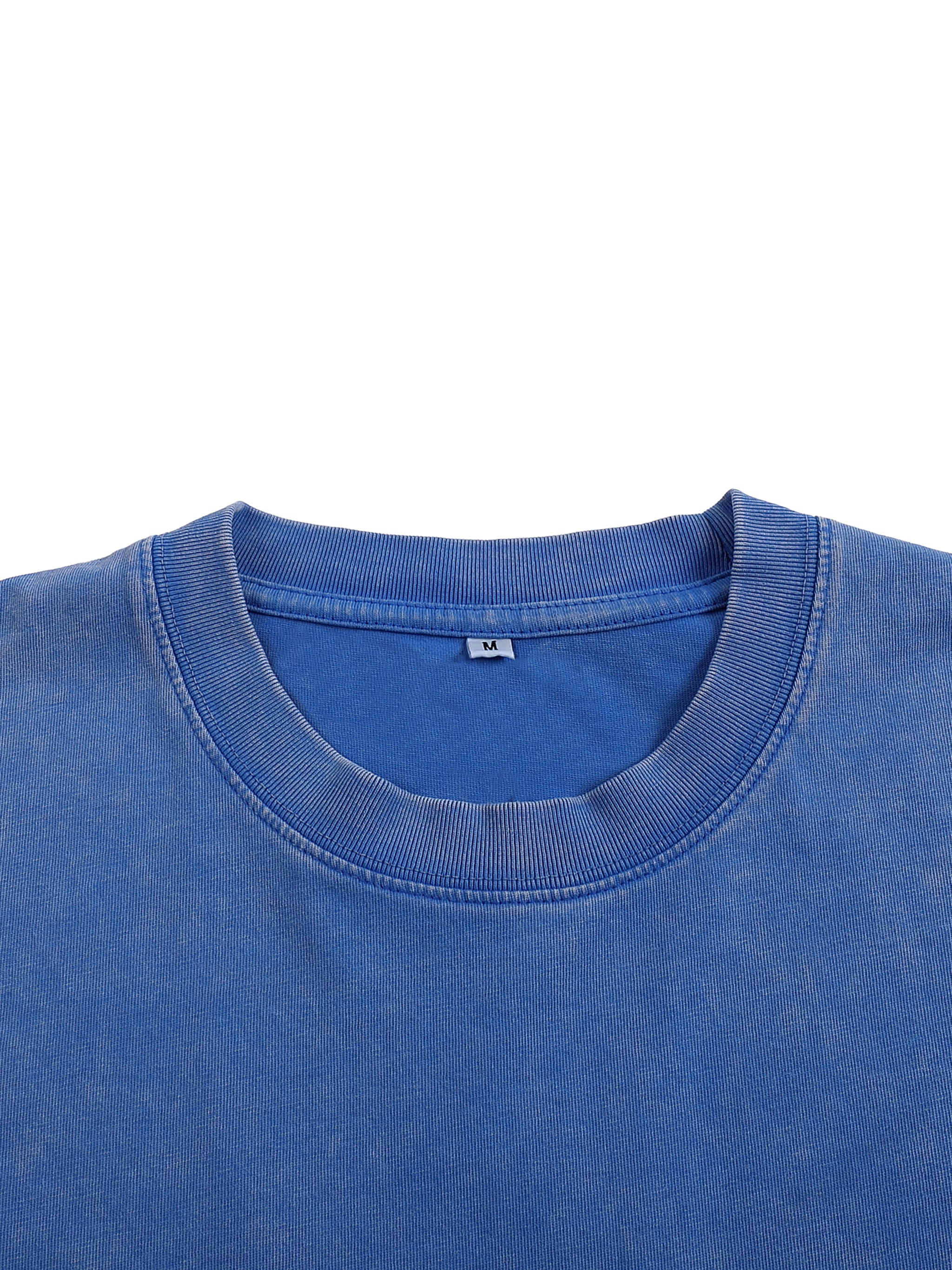V.1 Birth of Light - Snow Washed Oversized Cotton T-Shirt