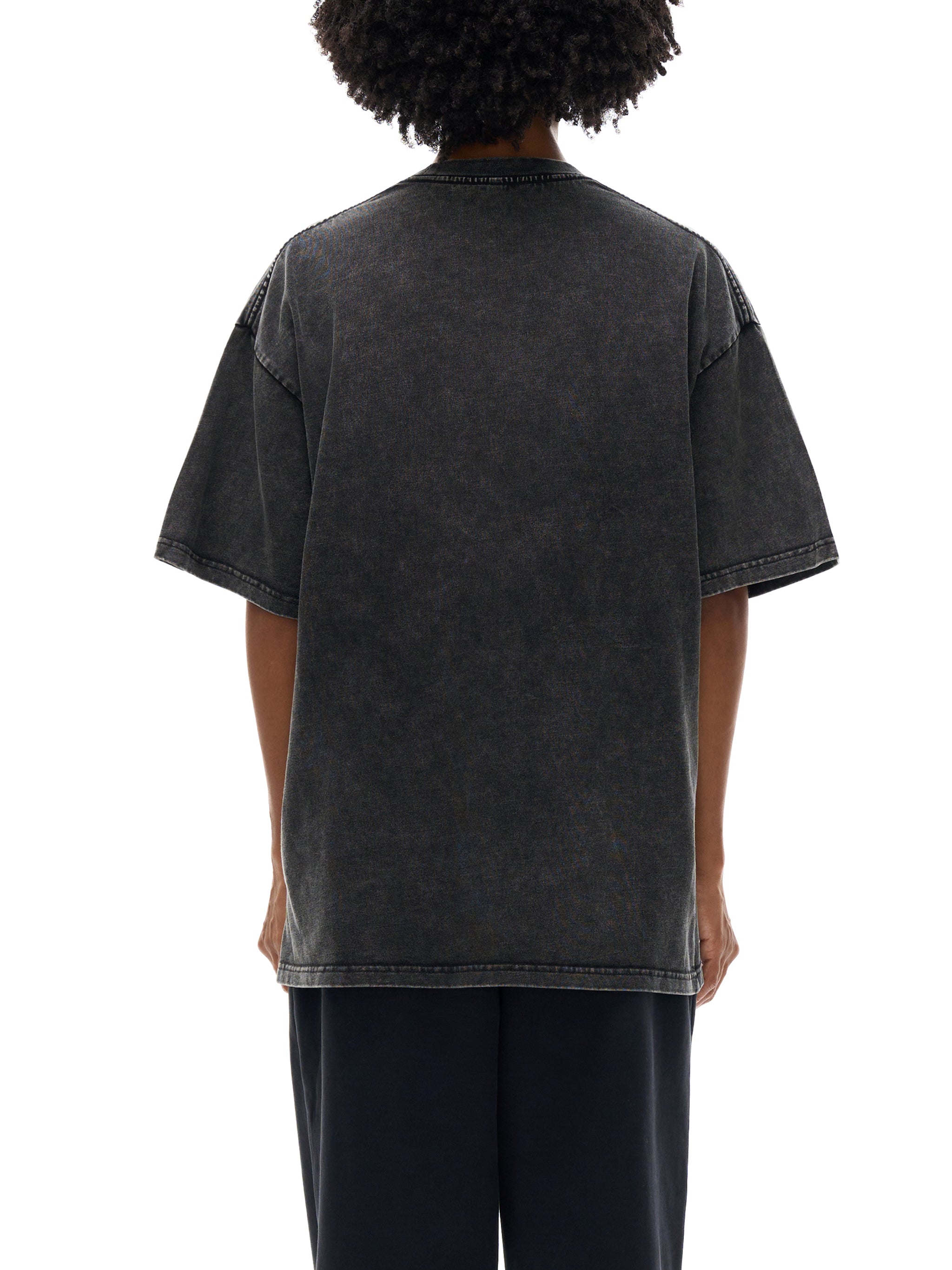 V.1 Birth of Light - Snow Washed Oversized Cotton T-Shirt
