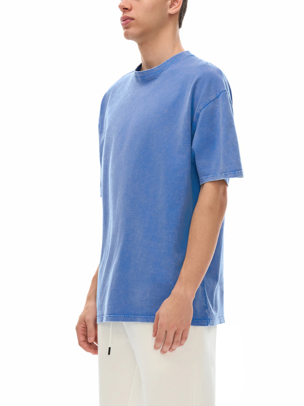 V.1 Birth of Light - Snow Washed Oversized Cotton T-Shirt