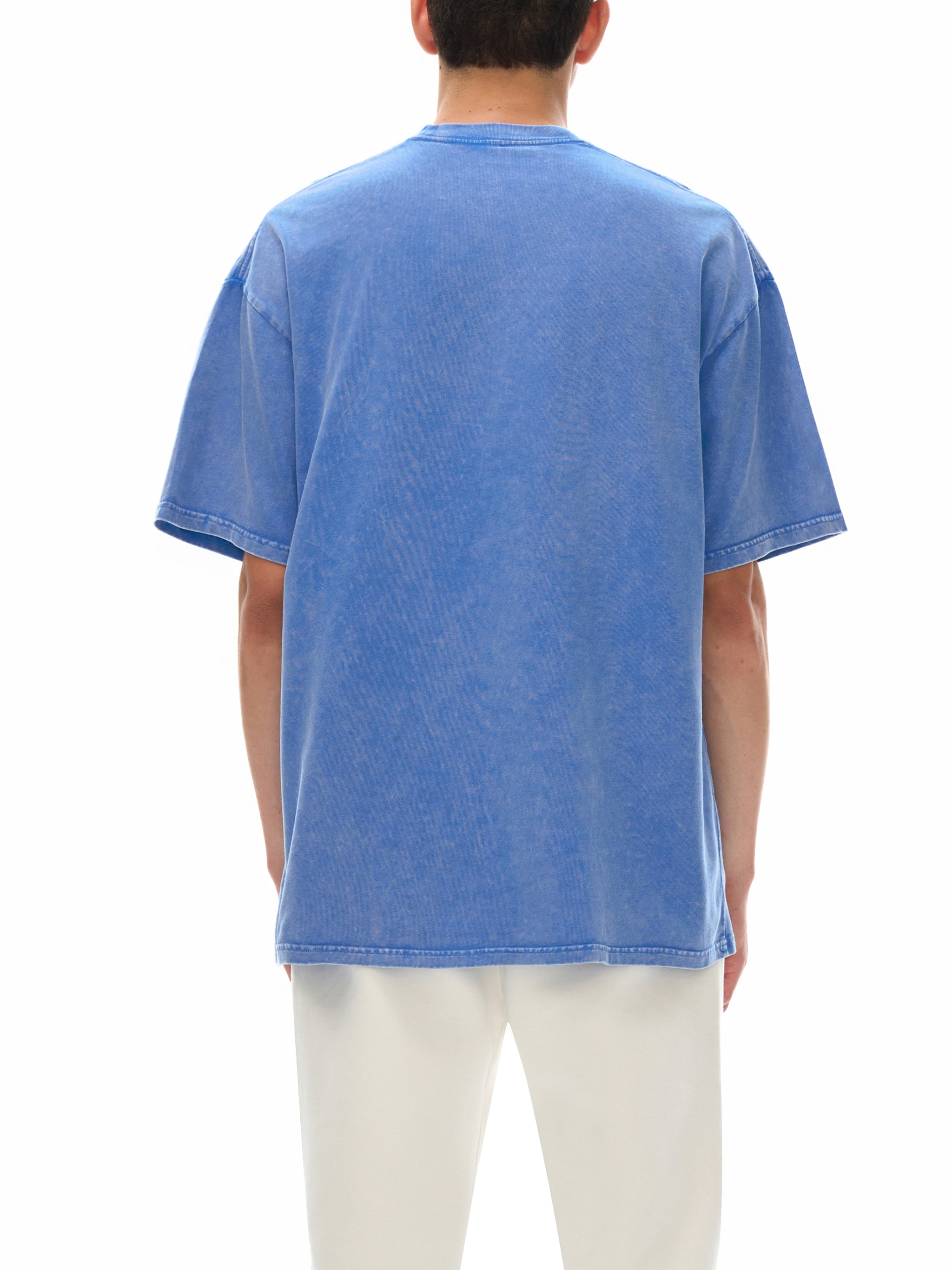 V.1 Birth of Light - Snow Washed Oversized Cotton T-Shirt