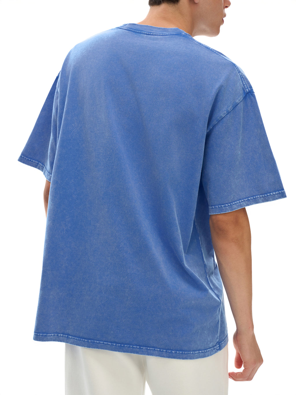 V.1 Birth of Light - Snow Washed Oversized Cotton T-Shirt